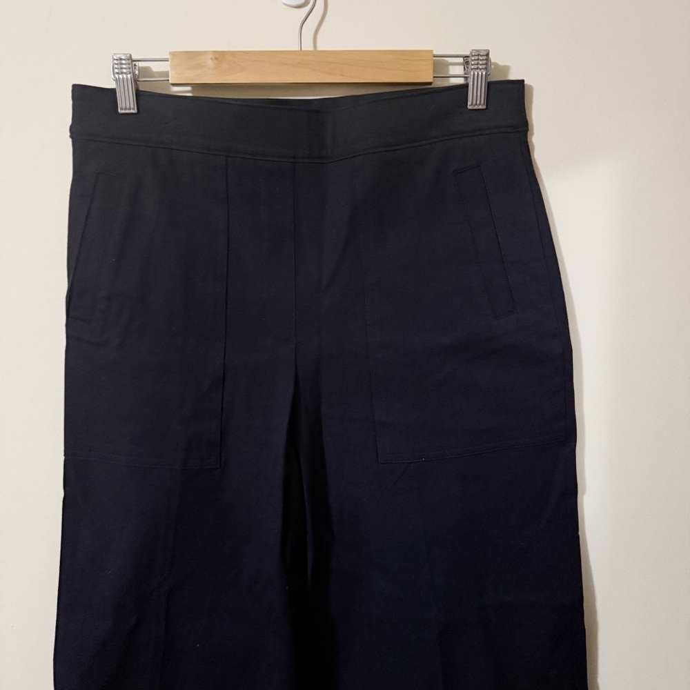 Spanx Black Womens Pull on Pants Size LARGE TALL Faux Front Pockets - Picture 9 of 9